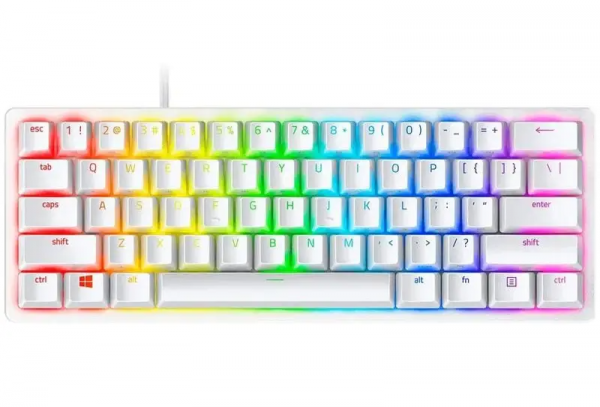 Клавіатура RAZER Huntsman V3 PRO mini, white (RZ03-04991700-R3M1)