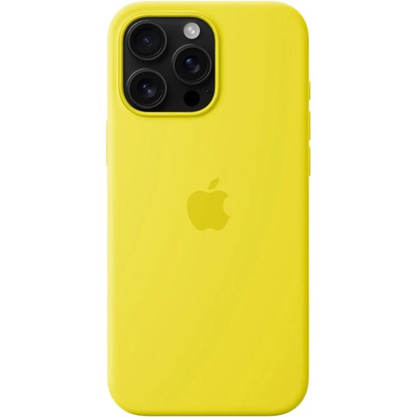 Чехол iPhone 16 Pro Max Silicone Case with MagSafe /starfruit