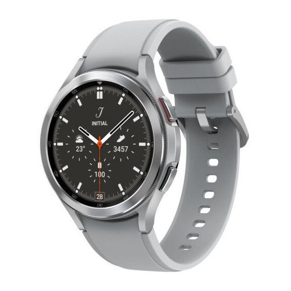 Смарт-годинник Samsung Galaxy Watch4 Classic 46mm LTE Silver (SM-R895FZSA)
