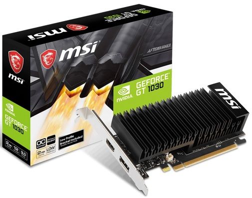 Відеокарта MSI GeForce GT 1030 2GHD4 LP OC