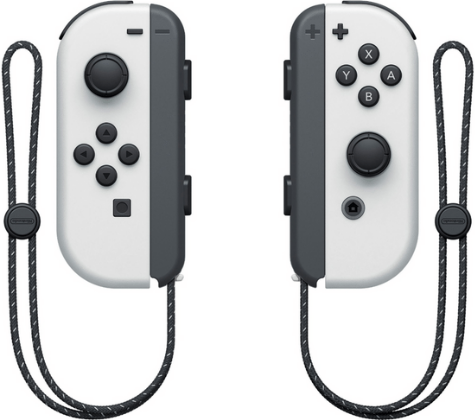 Портативна ігрова приставка Nintendo Switch OLED with White Joy-Con (045496453435)