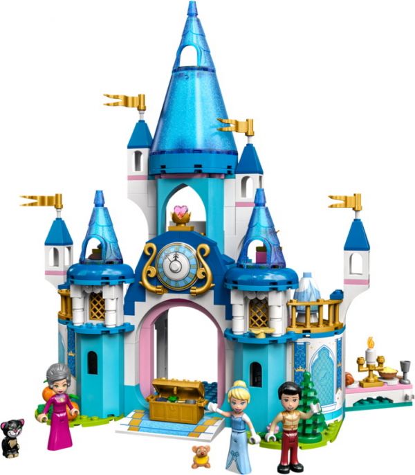 Блоковий конструктор LEGO Замок Попелюшки і Прекрасного принца (43206)