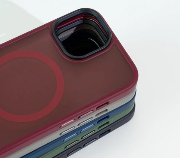 Чохол WAVE Matte Insane Case with Magnetic Ring iPhone 15 Pro Max (black)
