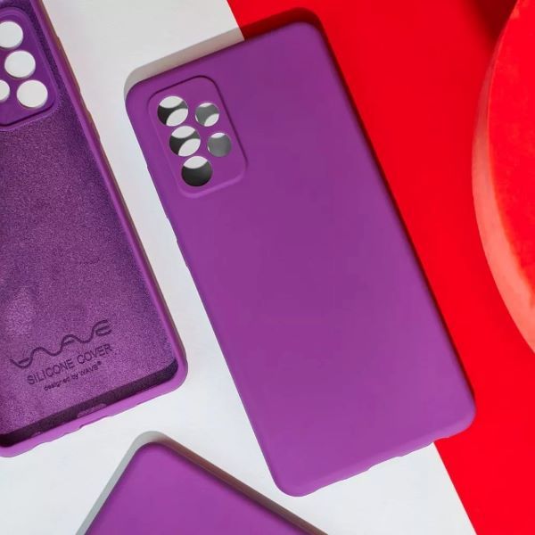 Чехол WAVE Full Silicone Cover Samsung Galaxy A55  purple