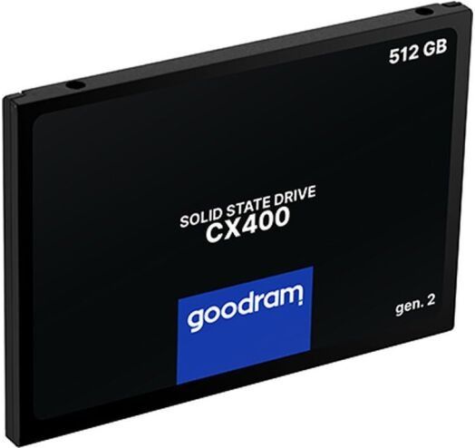 SSD накопичувач 512GB GOODRAM CX400 Gen.2 2.5" SATAIII 3D TLC (SSDPR-CX400-512-G2)