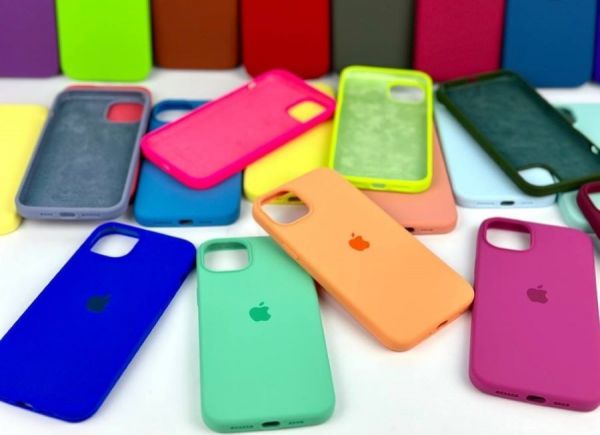 Чохол Apple Silicone Case iPhone 14 Pro Max (1:1 original) Comos Blue