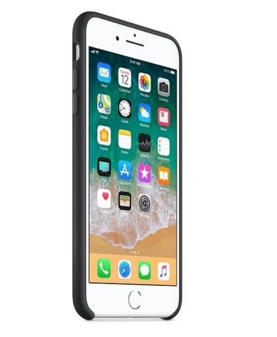 Чохол Apple Silicone Case Black for iPhone 8 Plus