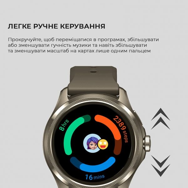 Годинник Mobvoi TicWatch Pro 5 GPS Obsidian Elite Edition