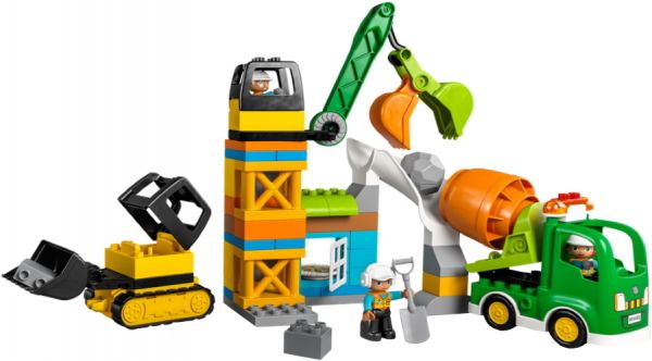Блоковий конструктор LEGO DUPLO Town Будівельний майданчик (10990)