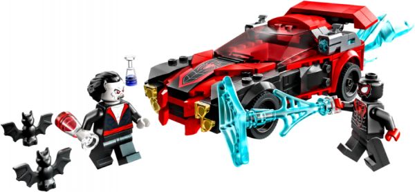 Блоковий конструктор LEGO Super Heroes Майлз Моралес проти Морбіуса (76244)