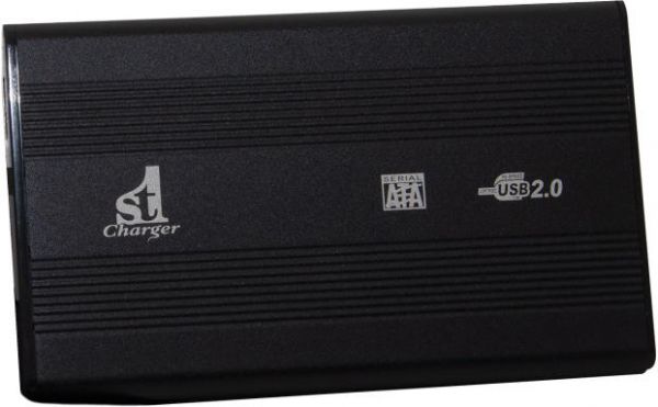 HDD/SSD 2.5'' Кишеня 1StCharger SATA USB 2.0, Black (HDE1STU2520B)