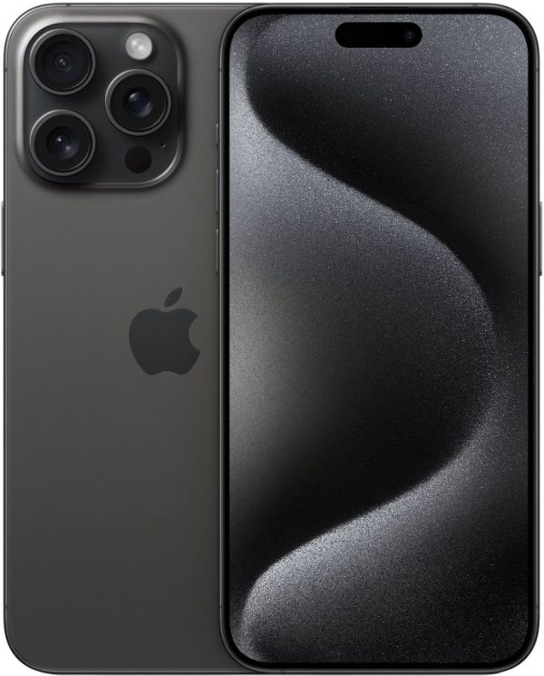 Apple iPhone 15 Pro Max 512Gb Black Titanium (MU7C3)