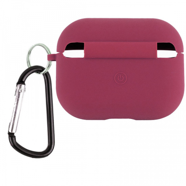 Чохол AirPods 4 Case (з мікрофіброю та карабіном), Mulberry