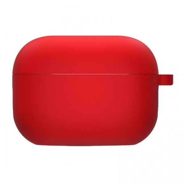 Чохол AirPods 4 Case (з мікрофіброю та карабіном), Red