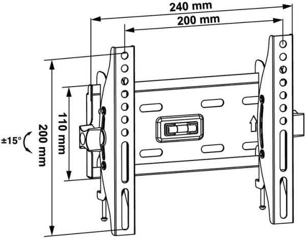 Кронштейн Walfix M-4B