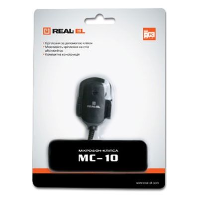Мікрофон для ПК REAL-EL MC-10