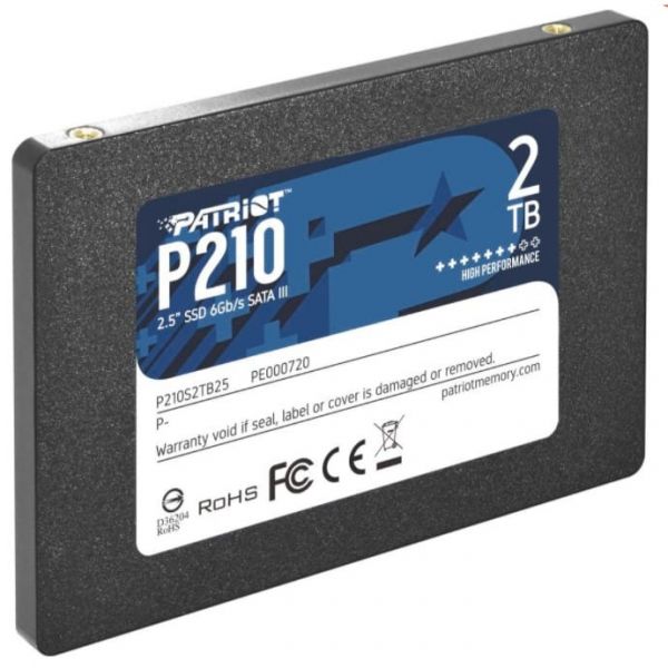 SSD накопичувач PATRIOT P210 2 TB (P210S2TB25)