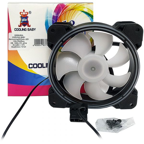 Вентилятор Cooling Baby 3D-Spectrum (12025HRI2L)