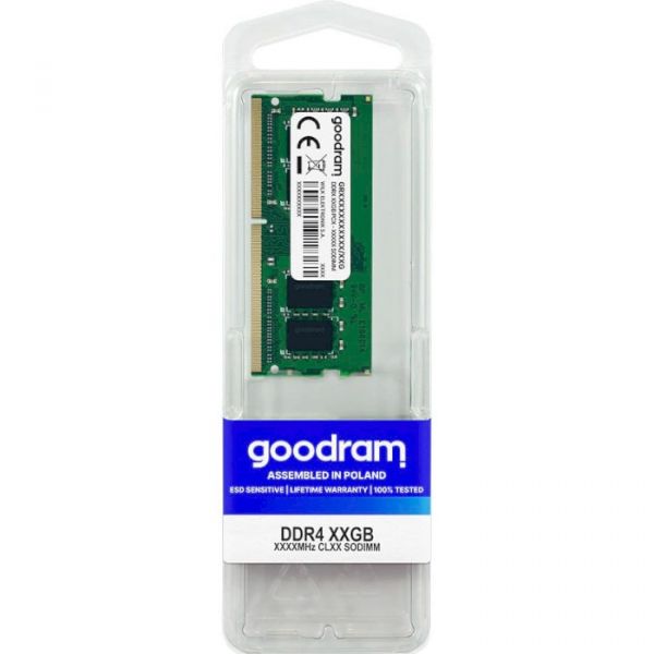 Модуль пам`яті SO-DIMM 32GB/3200 DDR4 GOODRAM (GR3200S464L22/32G)