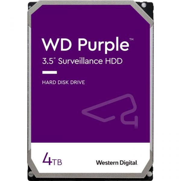 Накопичувач HDD SATA 4.0TB WD Purple 5400rpm 256MB (WD43PURZ)