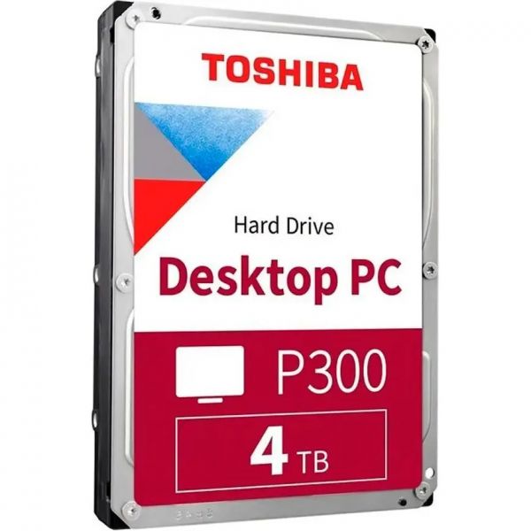 Накопичувач HDD SATA 4.0TB Toshiba P300 5400rpm 128MB (HDWD240UZSVA)