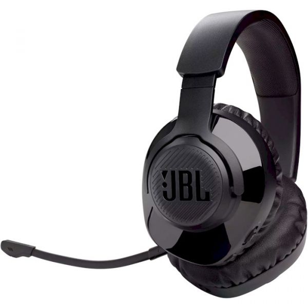 Комп'ютерна гарнітура JBL Quantum 350 Black (JBLQ350WLBLK)