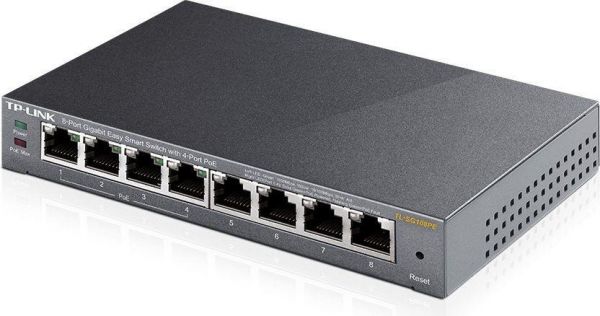 Комутатор TP-Link TL-SG108PE