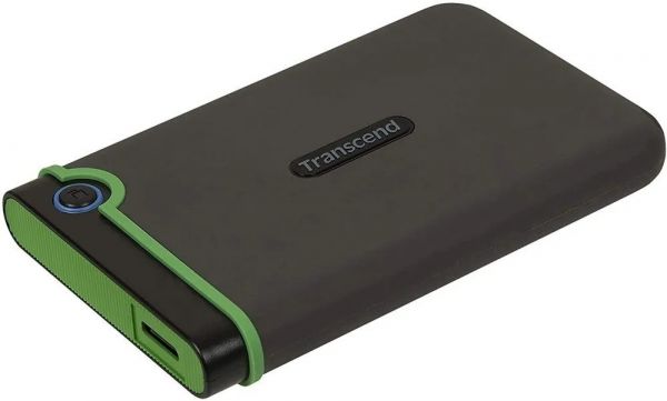 Зовнішній жорсткий диск 2.5" USB 2.0TB Transcend StoreJet25M3 Iron Gray Slim (TS2TSJ25M3S)