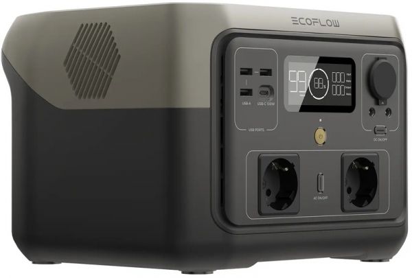 Зарядна станція EcoFlow RIVER 2 Max 512Wh | 500W (ZMR610-B-EU)