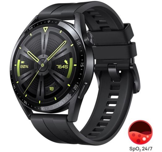 Смарт-годинник Huawei Watch GT 3 46mm Black (55026956)
