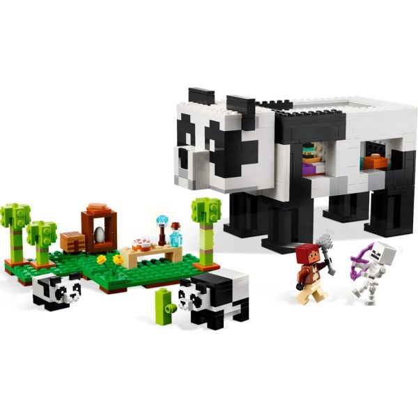 Блоковий конструктор LEGO Minecraft Апартаменти панди (21245)
