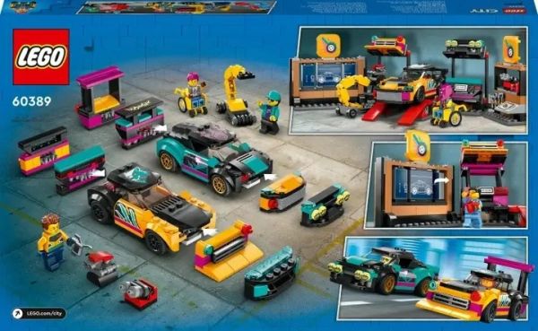 Блоковий конструктор LEGO City Тюнінг-ательє (60389)