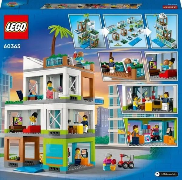 Блоковий конструктор LEGO City Багатоквартирний будинок (60365)