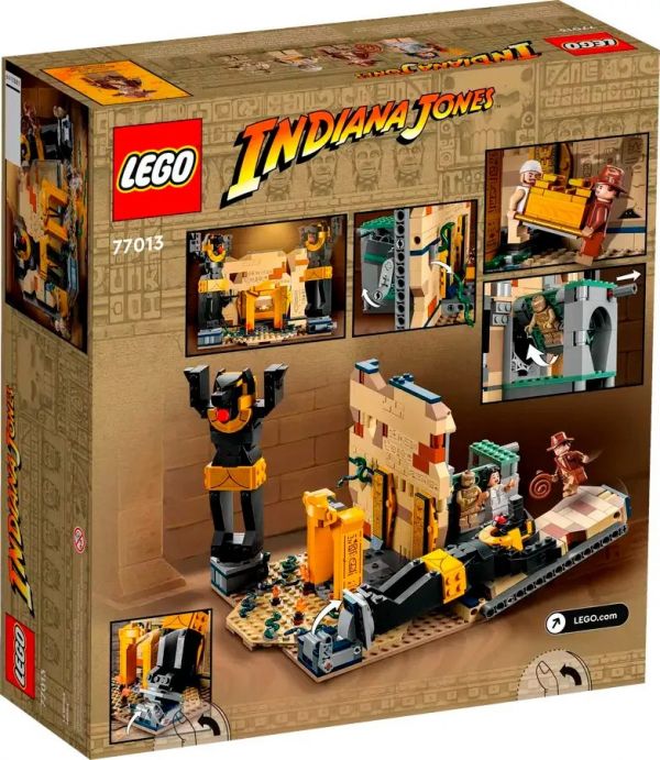 Блоковий конструктор LEGO Indiana Jones Втеча із загубленої гробниці (77013)