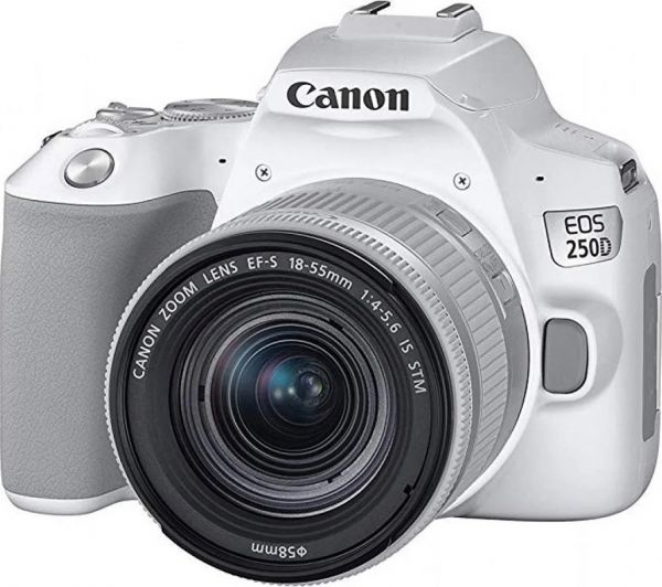 Фотоапарат Canon EOS 250D+ EF-S 18-55mm F4-5.6 White (3458C001)
