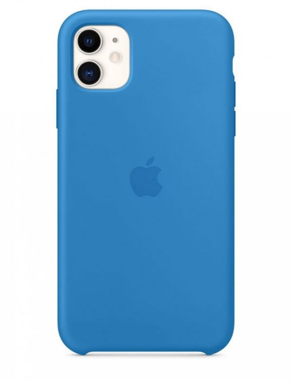 Чохол Apple Silicone Case Surf Blue for IPhone 11