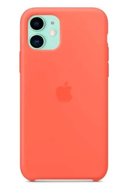 Чохол Apple Silicone Case Orange for IPhone 11
