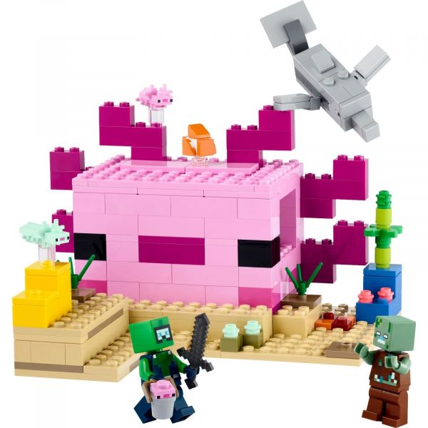Блоковий конструктор LEGO Будинок Аксолотля (21247)