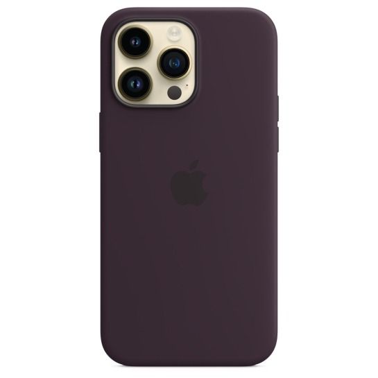 Чохол Apple Silicone Case with MagSafe iPhone 14 Pro Max (1:1 original) Elderberry