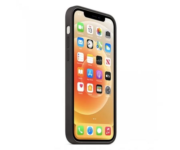 Чохол Apple Silicone Case Black for iPhone 12/12 Pro