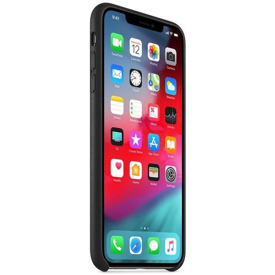Чохол Apple Silicone Case Black for iPhone Xs Max
