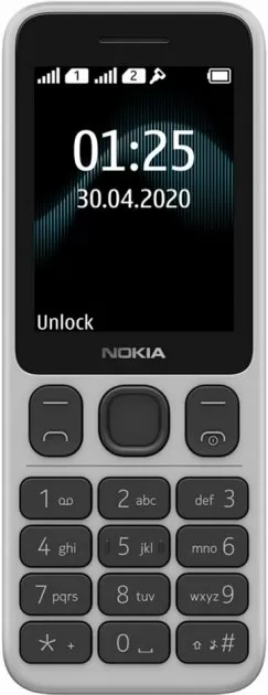 Мобільний телефон Nokia 125 DS White (16GMNW01A01)