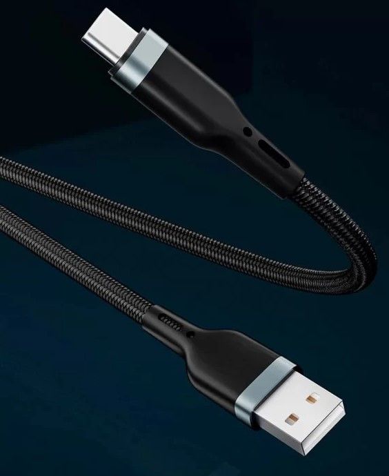 Кабель WiWU PT01 Platinum Charger Cable USB to Lightning, 1.2 m, black