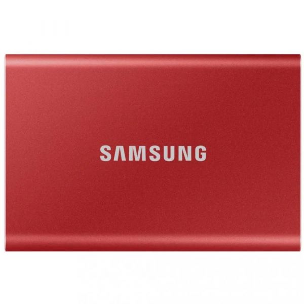 SSD накопичувач Samsung T7 1 TB Red (MU-PC1T0R/WW)