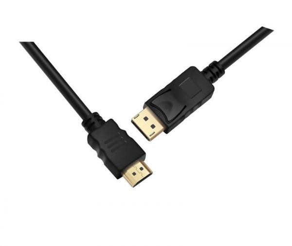 Кабель DisplayPort HDMI ProLogix V1.2 1.8 м (PR-DP-HDMI-P-02-30-18m)