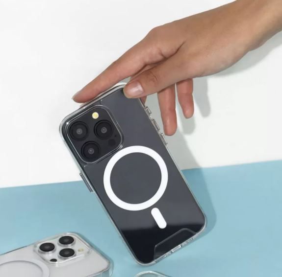 Чехол WAVE Sky Case with Magnetic Ring iPhone 16 Pro Max (transparent)