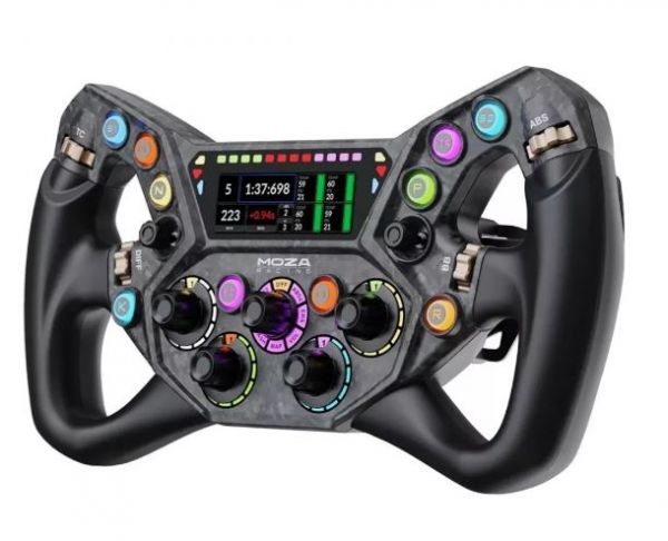 Кермо MOZA Racing KS Pro GT , 30см, 12кн., дисплей 2,99"  RGB (RS095_Moza)