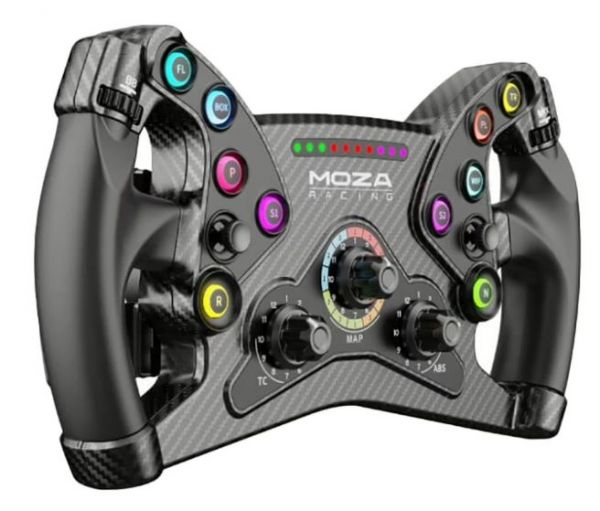 Кермо MOZA Racing KS Steering for PC, 30см., 10кн., RGB (RS047_Moza)