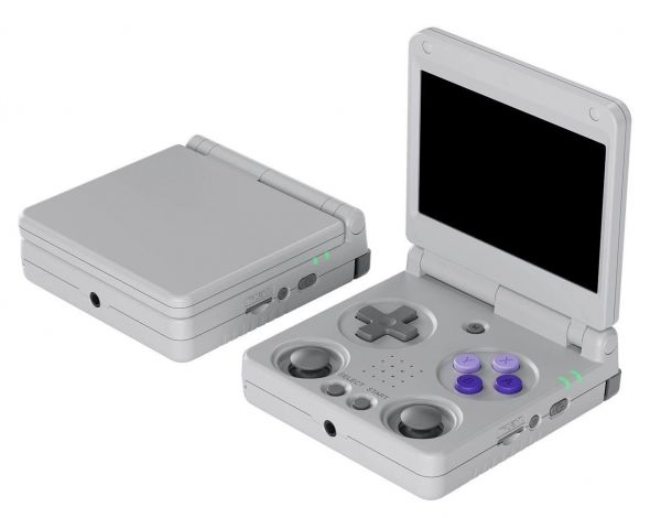 Портативная игровая приставка Anbernic RG 34XXSP 64GB Yellow Anbernic RG 34XXSP 64GB Gray