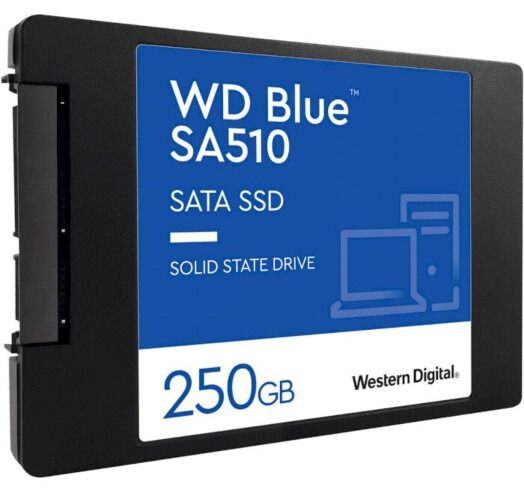 SSD накопичувач 250GB WD Blue 2.5" SATAIII 3D TLC (WDS250G3B0A)
